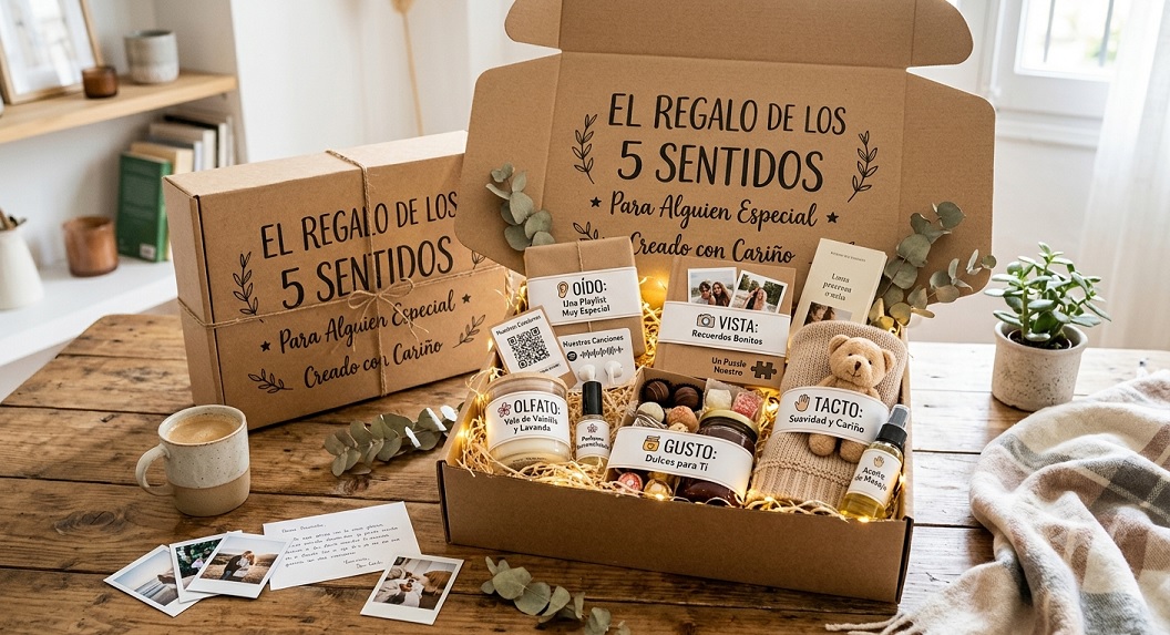 ideas regalo de los 5 sentidos